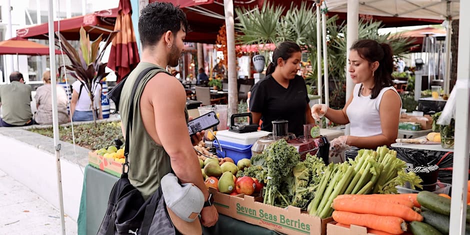 Lincoln Road Farmer’s Market, Miami Beach