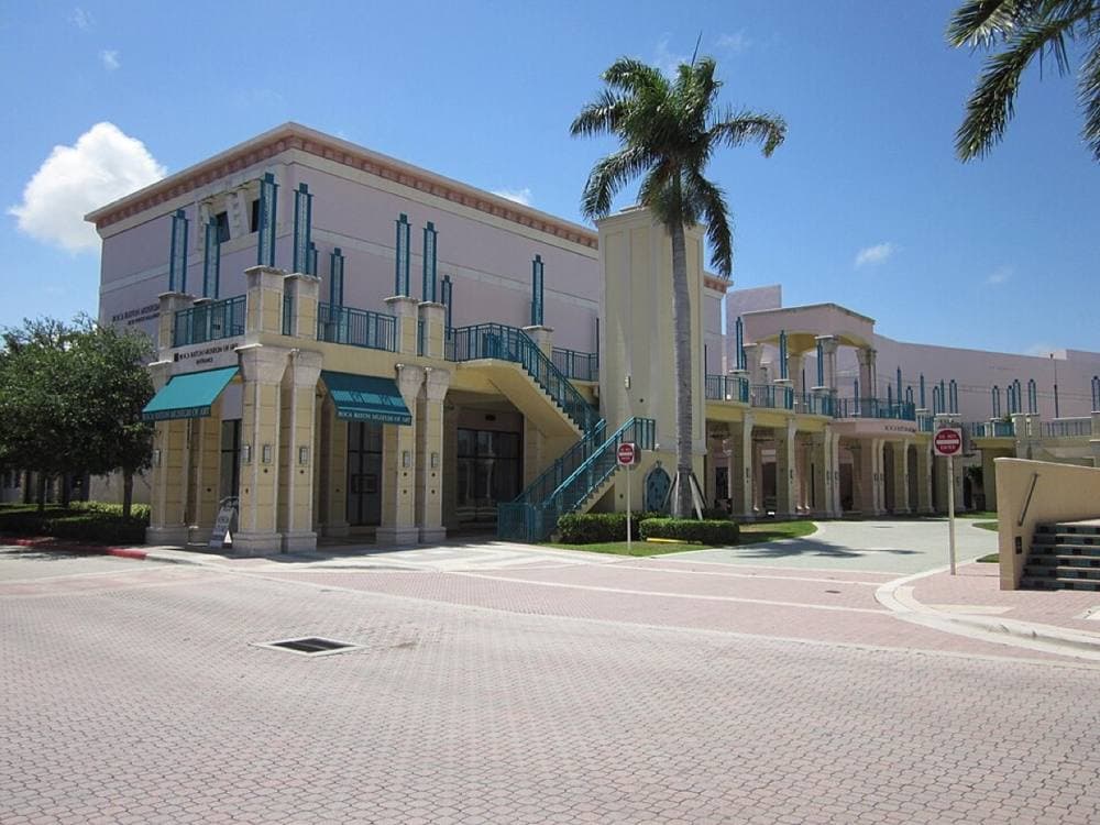 Infrogmation of New Orleans · CC BY 3.0 · https://commons.wikimedia.org/wiki/File:Mizner_Park_Boca_June_2010_Museum.jpg Boca Raton Museum of Art, Boca Raton
