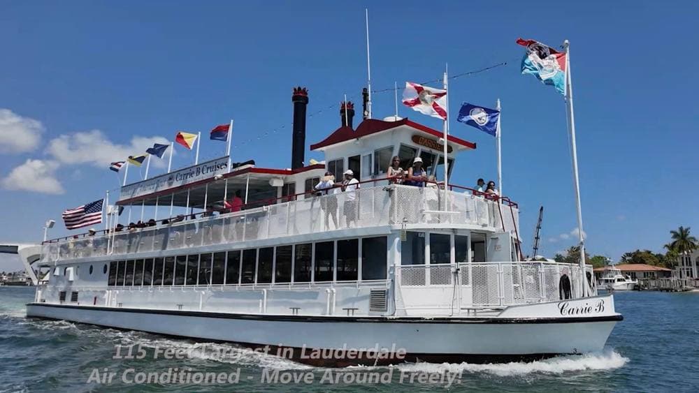 carriebcruises.com Carrie B Harbor Tours, Riverwalk, Fort Lauderdale