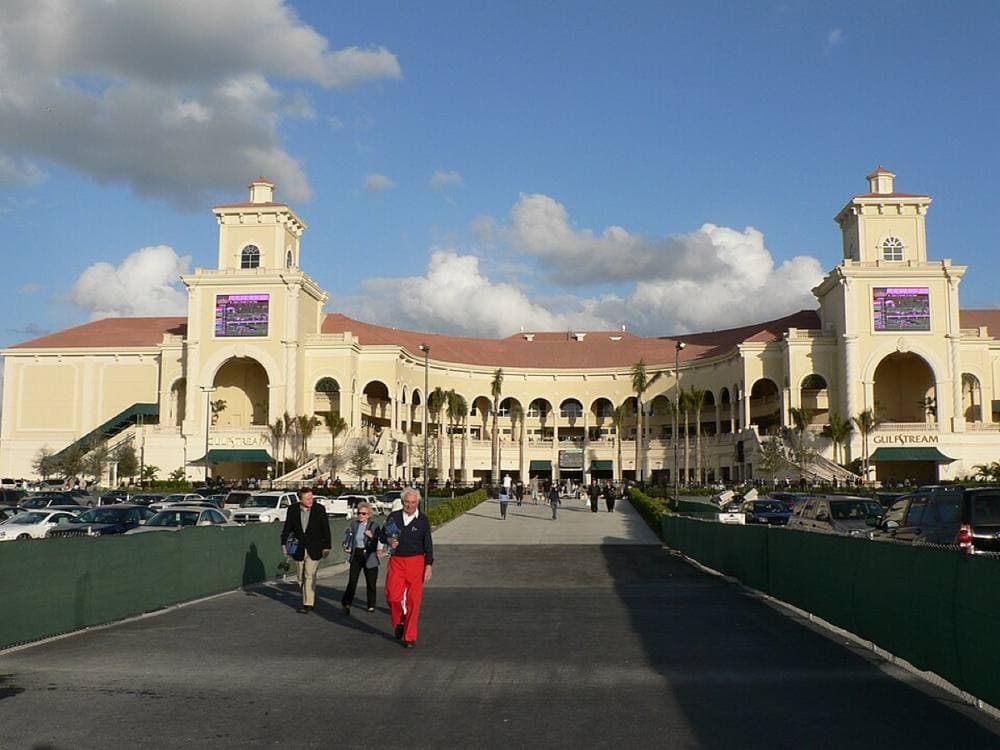 Aht820 · Public domain · https://commons.wikimedia.org/wiki/File:Gulfstream_Sunshine_Millions_2006.jpg Dania Pointe & Gulfstream Park Village, Dania / Hallandale