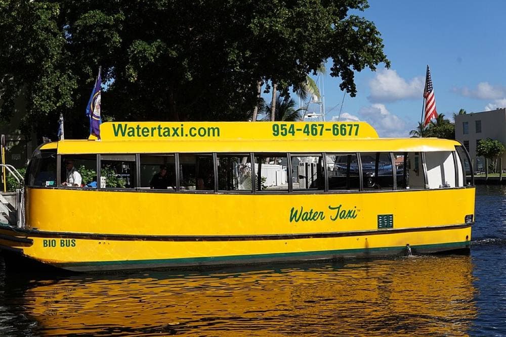 U+1F360 · CC BY-SA 4.0 · https://commons.wikimedia.org/wiki/File:Water-Taxi.jpg Fort Lauderdale Water Taxi, FTL / Hollywood / Pompano (30+ stops)