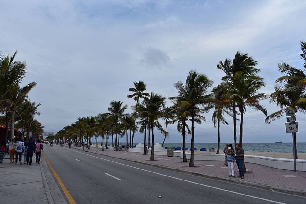 Tamanoeconomico · CC BY-SA 4.0 · https://commons.wikimedia.org/wiki/File:Las_Olas_Beach,_South_Fort_Lauderdale_Beach_Boulevard.jpg Las Olas Oceanside Park (LOOP) Market, Fort Lauderdale Beach