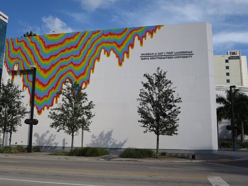 Wmpearl · CC0 · https://commons.wikimedia.org/wiki/File:Museum_of_Art_Fort_Lauderdale,_exterior.JPG NSU Art Museum, MODS, Stranahan House, History Fort Lauderdale, Downtown Fort Lauderdale