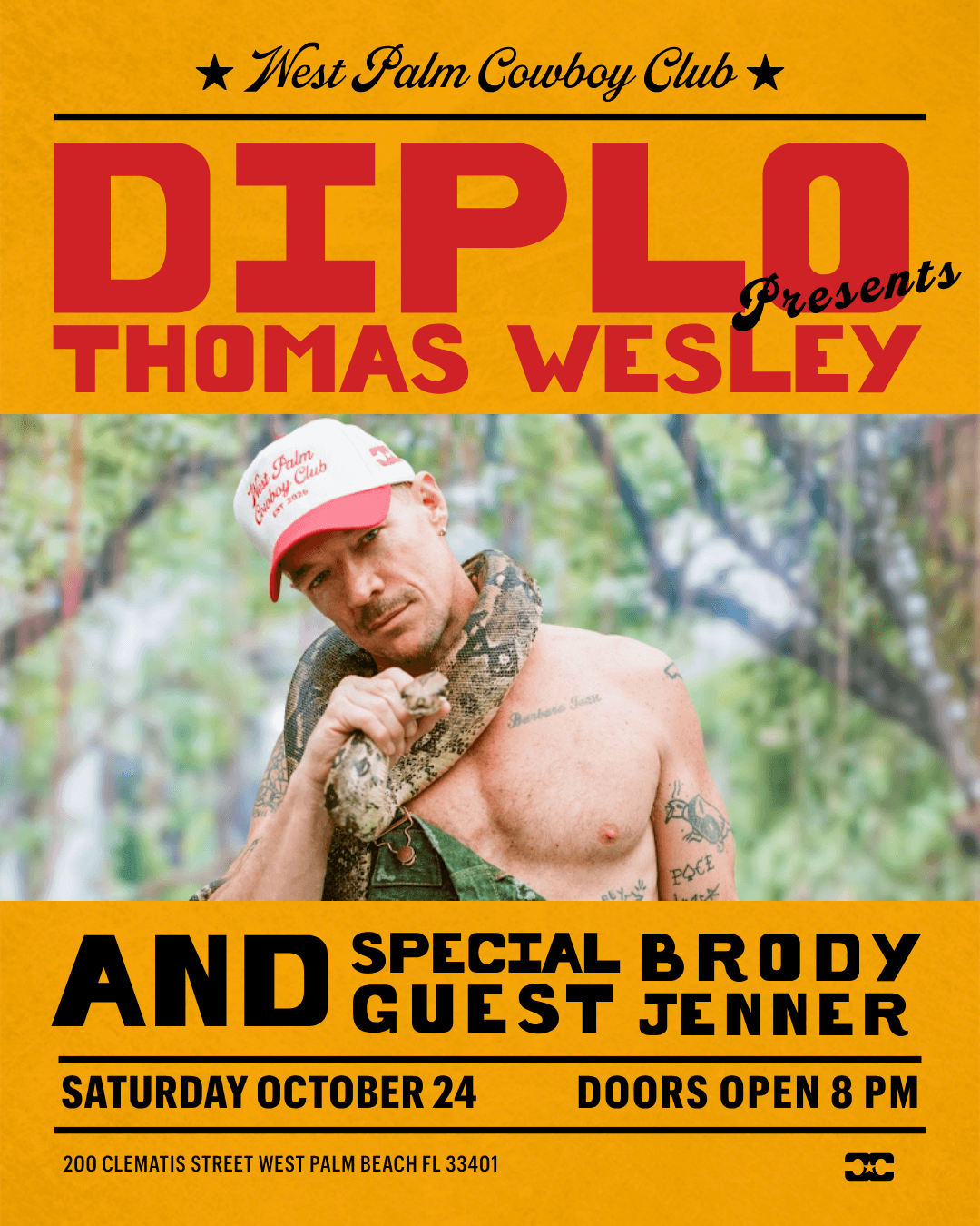 downtownwpb.com Diplo Presents: Thomas Wesley and Special Guest Brody Jenner, West Palm Beach